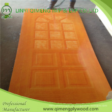 Hochglattes HPL-Polyester-Papiertür-Haut-Sperrholz für Indonesien